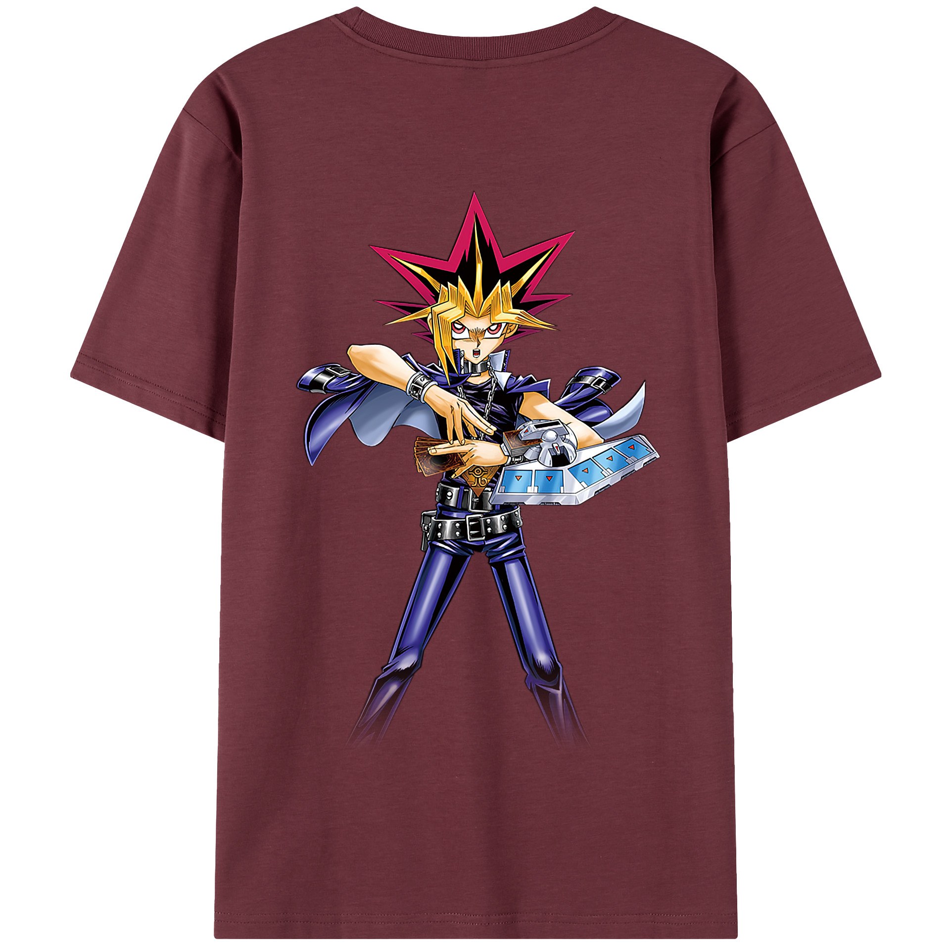遊☆戯☆王 Yu-Gi-Oh! 綿100％半袖Tシャツ（背面プリント）